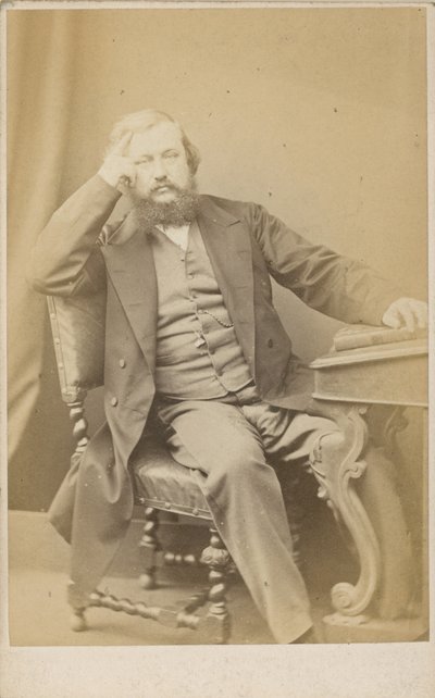 Charles William Shirley Brooks, Herausgeber von Punch von English Photographer